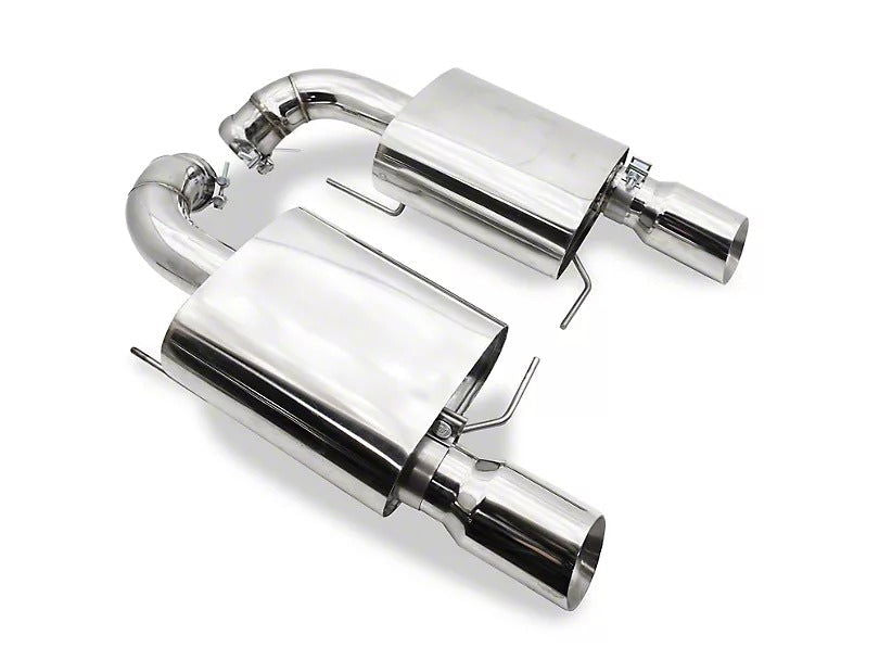 C&L Axle-Back Exhaust with Polished Tips (11-14 Mustang GT) - BM TARAKI