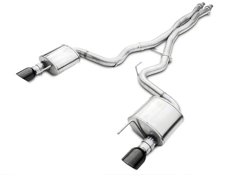 Corsa Performance Xtreme Cat-Back Exhaust with Black Tips (15-17 Mustang GT) - Convertible - BM TARAKI