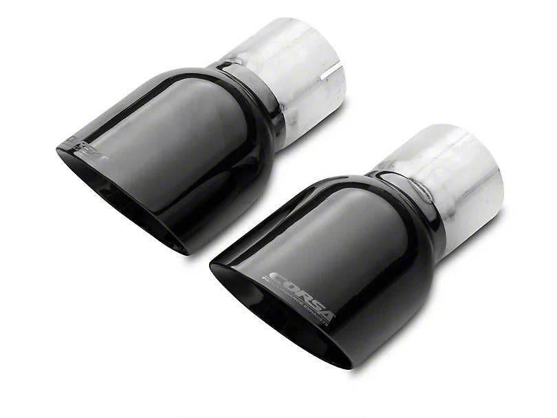 Corsa Performance Xtreme Cat-Back Exhaust with Black Tips (15-17 Mustang GT) - Convertible - BM TARAKI