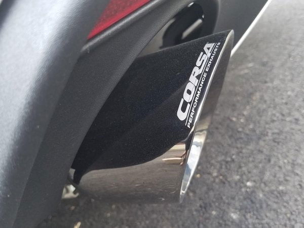 Corsa Performance Xtreme Cat-Back Exhaust with Black Tips (15-17 Mustang GT) - Convertible - BM TARAKI