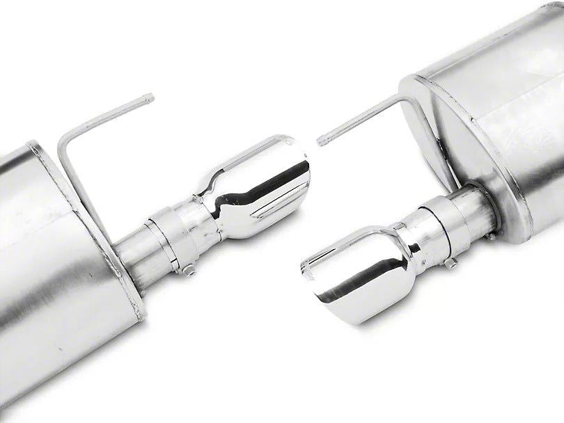 Corsa Performance Xtreme Cat-Back Exhaust with Polished Tips (15-17 Mustang GT) - Convertible - BM TARAKI