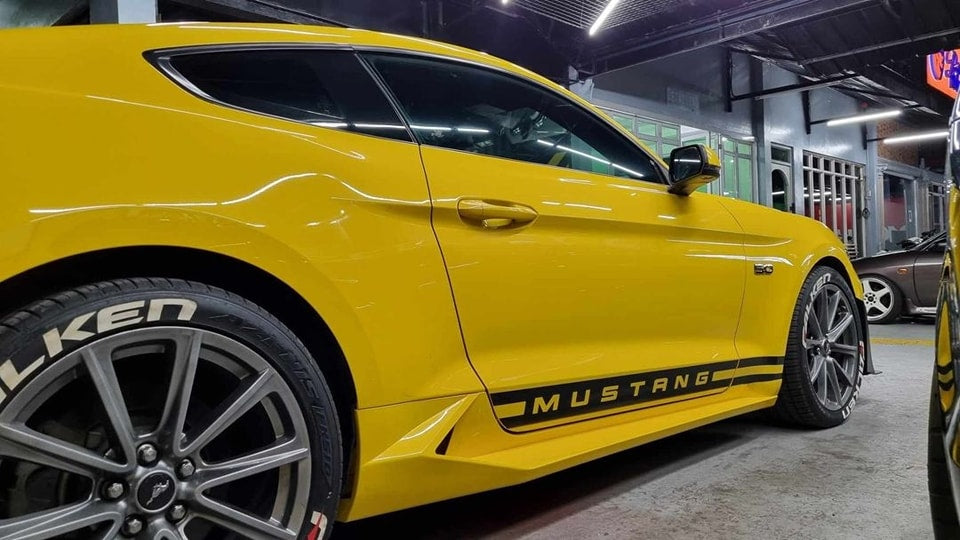 GT500 Style Side Skirt Rocker Panels(15-23 Mustang, Excluding GT500)