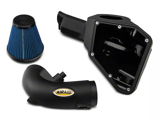 Airaid MXP Series Cold Air Intake with SynthaMax Dry Filter (15-17 Mustang GT) - Blue Filter - BM TARAKI