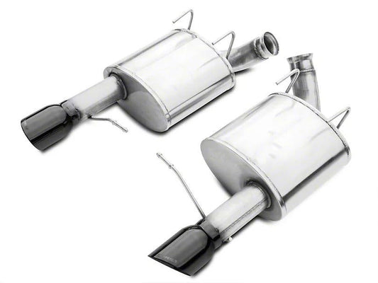 Corsa Performance Sport Axle-Back Exhaust with Black Tips (11-14 Mustang GT; 12-13 Mustang BOSS 302) - BM TARAKI