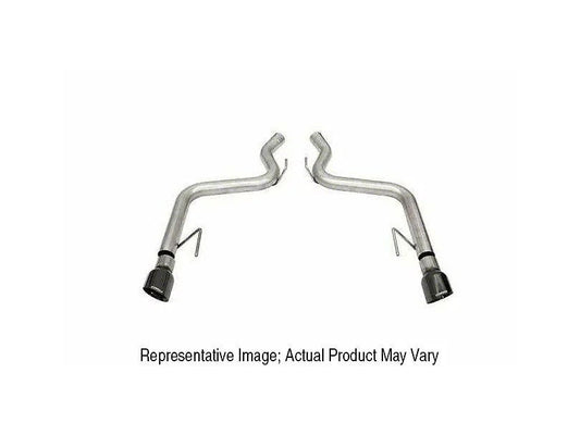 Corsa Performance Track Series Axle-Back Exhaust with Satin Gunmetal Tips (15-17 GT Fastback) - BM TARAKI