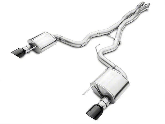 Corsa Performance Xtreme Cat-Back Exhaust with Black Tips (15-17 Mustang GT) - FastBack - BM TARAKI