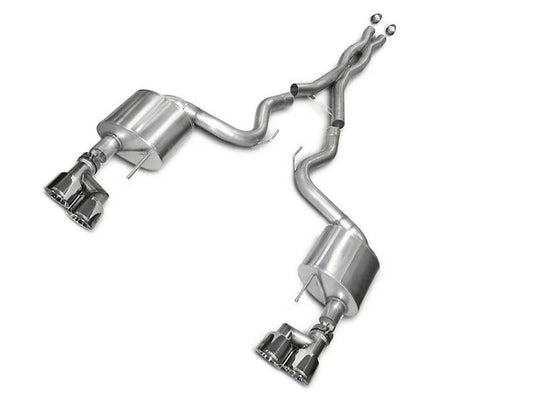 Corsa Performance Xtreme Cat-Back Exhaust with Polished Quad Tips (15-17 Mustang GT Premium Fastback) - BM TARAKI