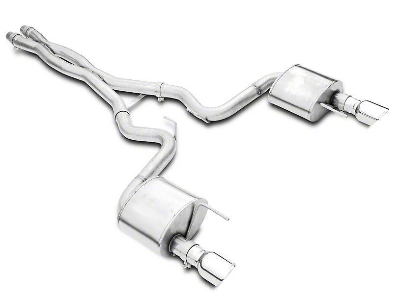 Corsa Performance Xtreme Cat-Back Exhaust with Polished Tips (15-17 Mustang GT) - Convertible - BM TARAKI