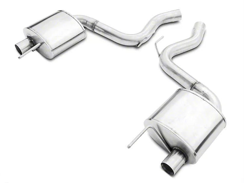 Corsa Performance Xtreme Cat-Back Exhaust with Polished Tips (15-17 Mustang GT) - Convertible - BM TARAKI