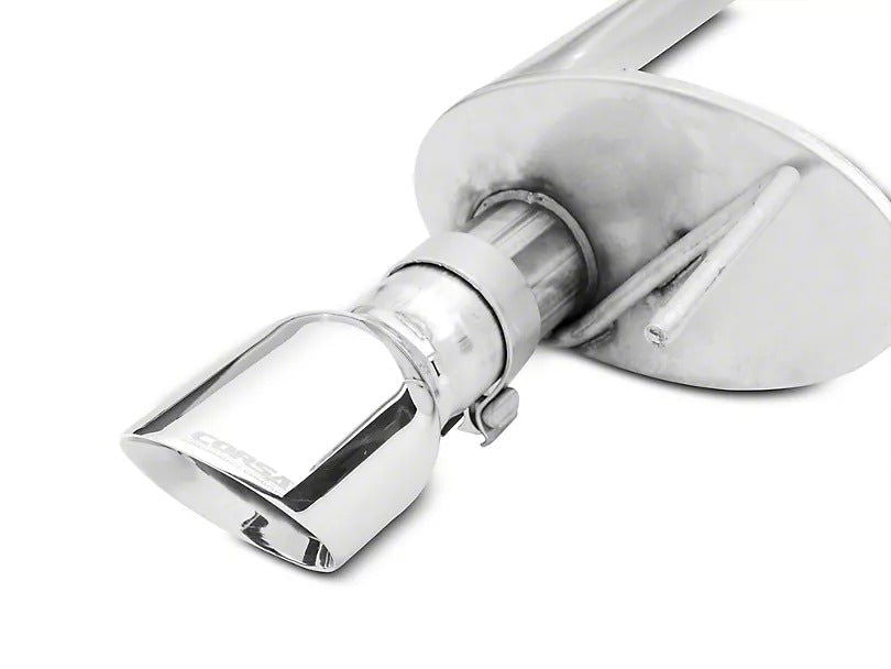 Corsa Performance Xtreme Cat-Back Exhaust with Polished Tips (15-17 Mustang GT) - Convertible - BM TARAKI