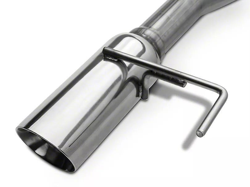 SR Performance Muffler Delete Axle-Back Exhaust with Polished Tips (15-17 Mustang GT) - BM TARAKI