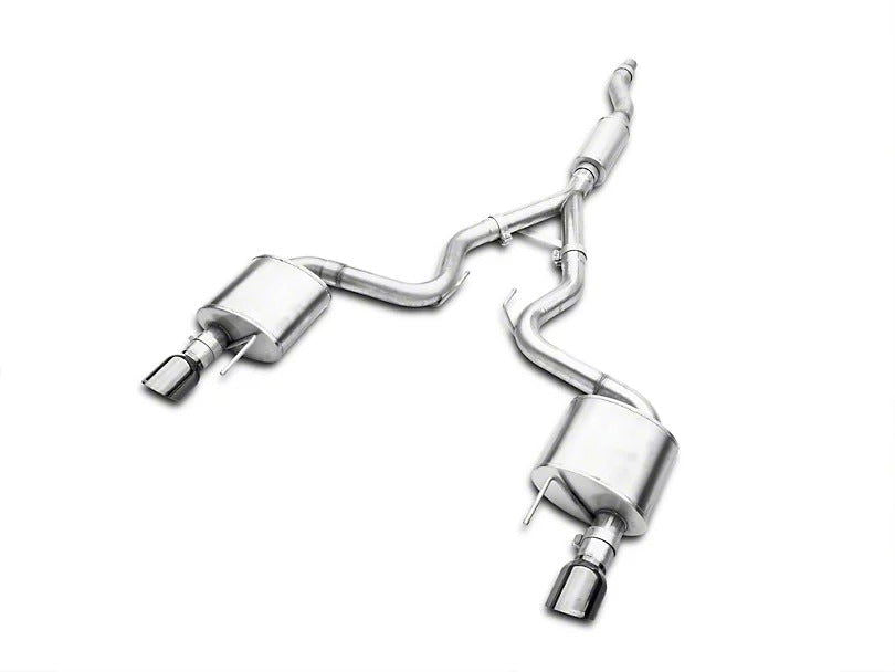 Corsa Performance Sport Cat-Back Exhaust with Black Tips (15-23 Mustang EcoBoost Fastback w/o Active Exhaust) - BM TARAKI