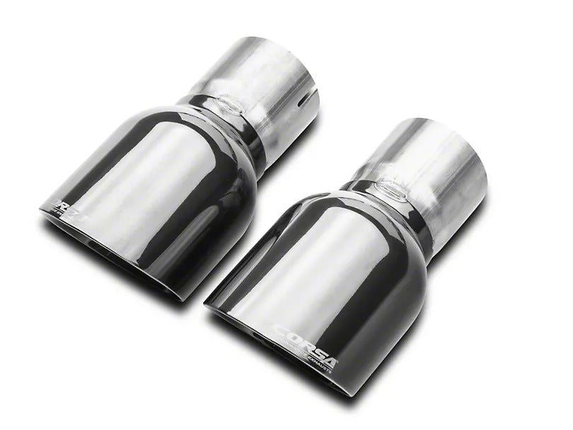 Corsa Performance Sport Cat-Back Exhaust with Black Tips (15-23 Mustang EcoBoost Fastback w/o Active Exhaust) - BM TARAKI