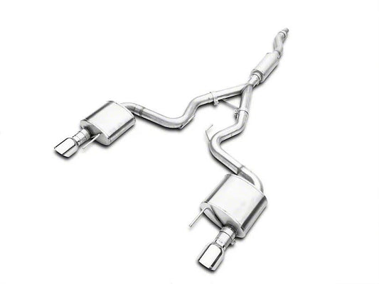 Corsa Performance Sport Cat-Back Exhaust with Polished Tips (15-23 Mustang EcoBoost Fastback w/o Active Exhaust) - BM TARAKI