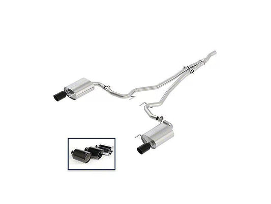 Ford Performance Extreme Cat-Back Exhaust with Black Chrome Tips (15-23 Mustang EcoBoost w/o Active Exhaust) - BM TARAKI
