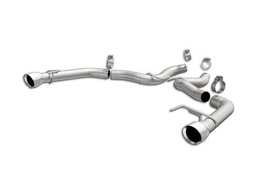 Magnaflow Race Series Axle-Back Exhaust System with Polished Tips (15-23 Mustang EcoBoost w/o Active Exhaust) - BM TARAKI